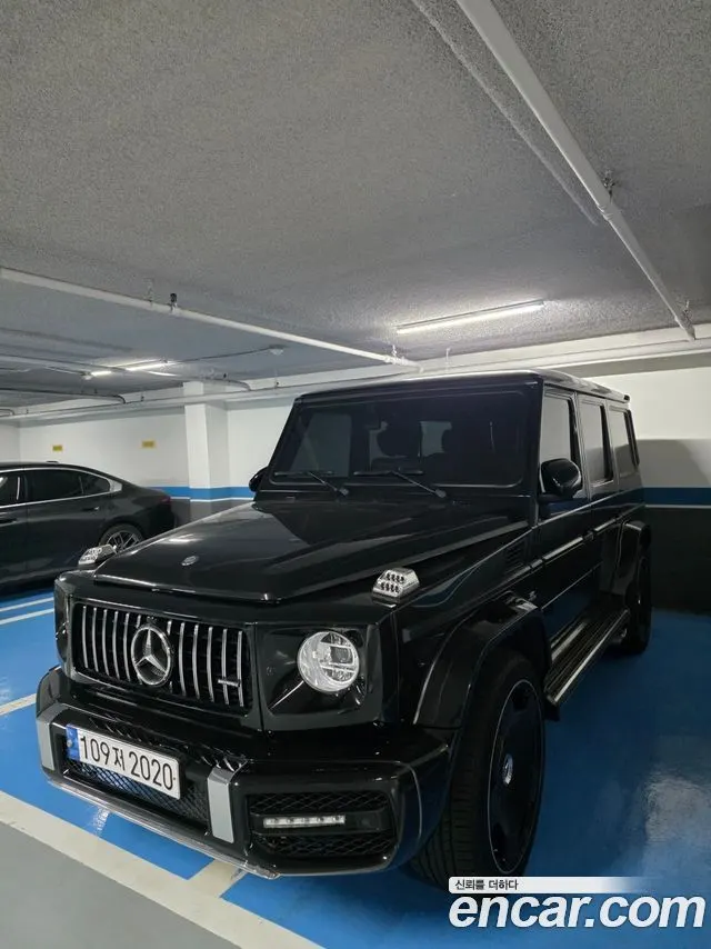 MERCEDES-BENZ G-CLASS W463 2014 — 189 000 км, чёрный, Корея — под ключ — фото 4