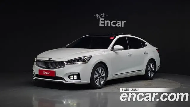 KIA K7 HYBRID 2017 — 152 953 км, белый, Корея — под ключ — фото 1