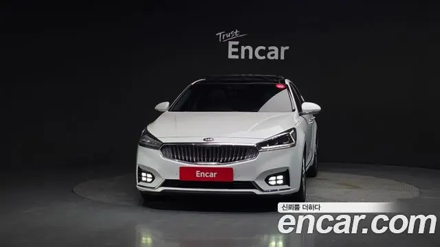 KIA K7 HYBRID 2017 — 152 953 км, белый, Корея — под ключ — фото 3