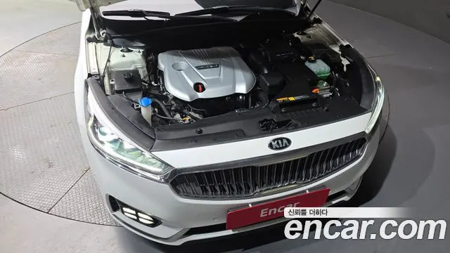 KIA K7 HYBRID 2017 — 152 953 км, белый, Корея — под ключ — фото 6