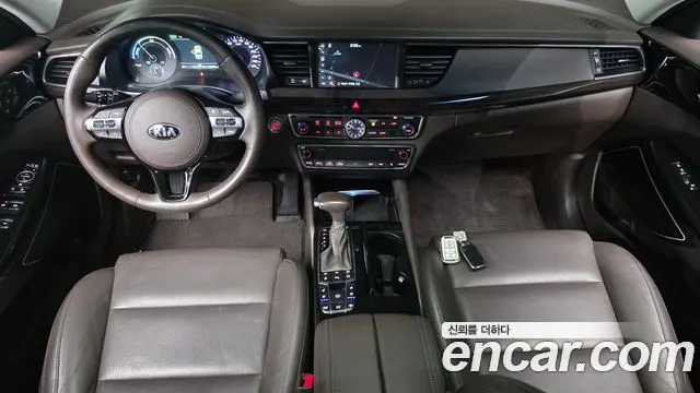 KIA K7 HYBRID 2017 — 152 953 км, белый, Корея — под ключ — фото 7