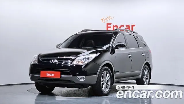 HYUNDAI VERACRUZ 2015 — 172 743 км, чёрный, Корея — под ключ — фото 1