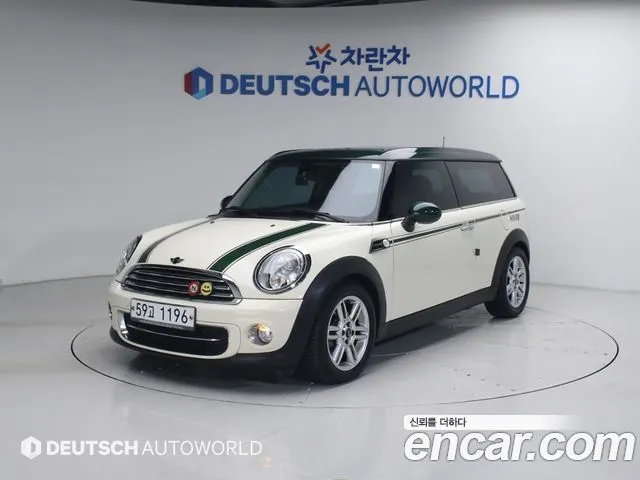 MINI COOPER D CLUBMAN 2013 — 95 320 км, белый, Корея — под ключ — фото 12