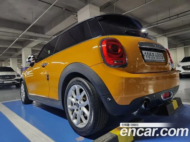 MINI COOPER 2017 — 153 000 км, оранжевый, Корея — под ключ — фото 8