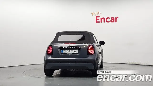 MINI COOPER S CONVERTIBLE 2025 — 7 927 км, серебристо-серый, Корея — под ключ — фото 4