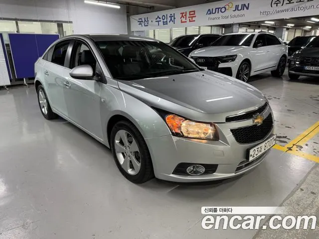 CHEVROLET CRUZE 2011 — 91 017 км, серебристый, Корея — под ключ — фото 2