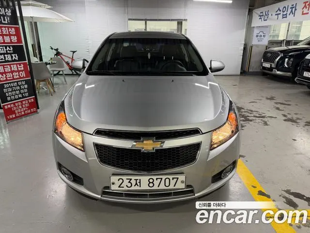 CHEVROLET CRUZE 2011 — 91 017 км, серебристый, Корея — под ключ — фото 11