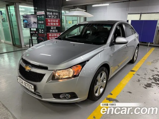CHEVROLET CRUZE 2011 — 91 017 км, серебристый, Корея — под ключ — фото 3
