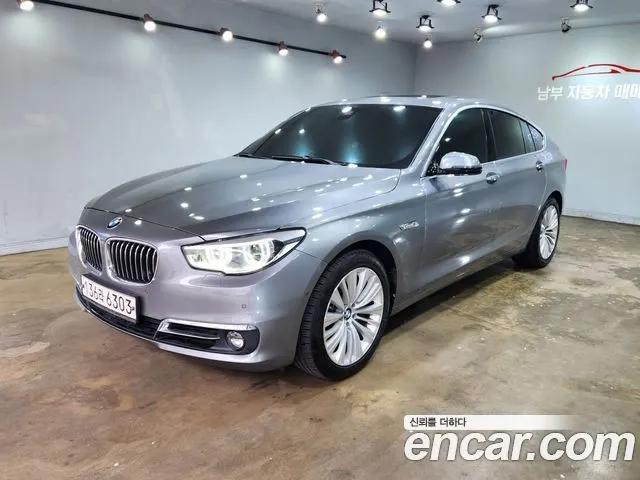 BMW 5 SERIES GT 2015 — 168 500 км, серый, Корея — под ключ — фото 1