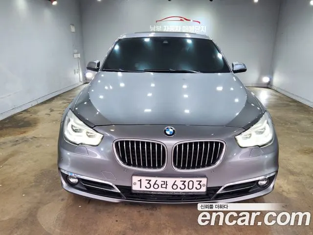BMW 5 SERIES GT 2015 — 168 500 км, серый, Корея — под ключ — фото 2