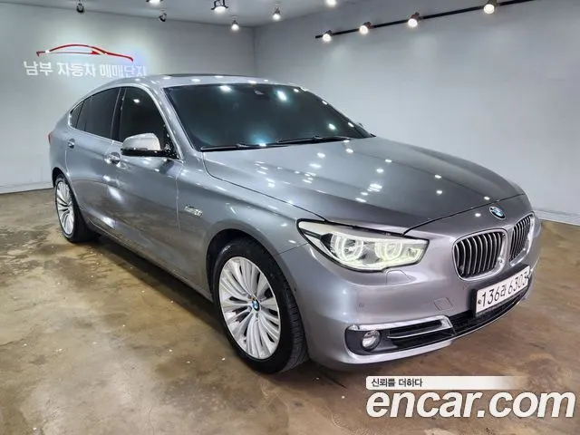 BMW 5 SERIES GT 2015 — 168 500 км, серый, Корея — под ключ — фото 3