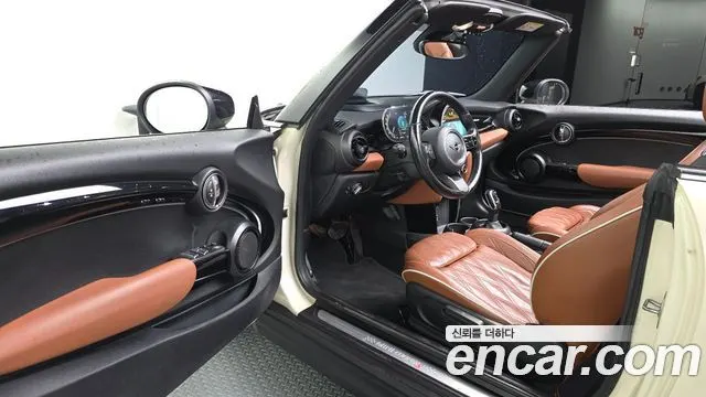 MINI COOPER S CONVERTIBLE 2022 — 133 056 км, белый-перламутр, Корея — под ключ — фото 10