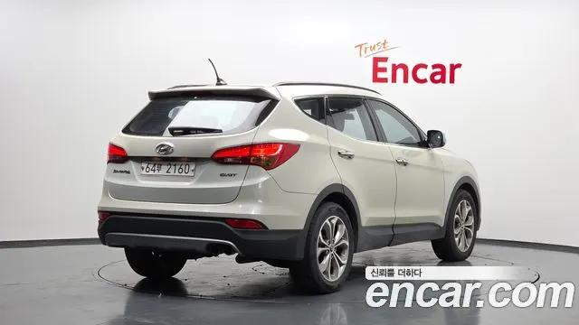 HYUNDAI SANTA FE 2014 — 236 823 км, белый-перламутр, Корея — под ключ — фото 2