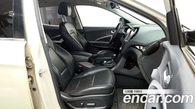 HYUNDAI SANTA FE 2014 — 236 823 км, белый-перламутр, Корея — под ключ — фото 11