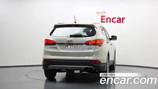 HYUNDAI SANTA FE 2014 — 236 823 км, белый-перламутр, Корея — под ключ — фото 4