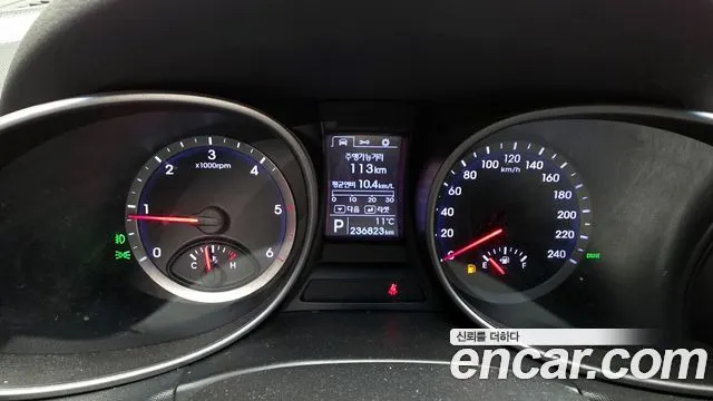 HYUNDAI SANTA FE 2014 — 236 823 км, белый-перламутр, Корея — под ключ — фото 8