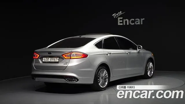 FORD FUSION 2014 — 47 255 км, серебристый, Корея — под ключ — фото 2