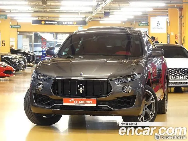 MASERATI LEVANTE 2018 — 81 615 км, серый, Корея — под ключ — фото 3