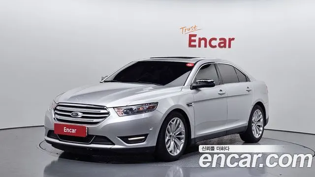 FORD TAURUS 2014 — 75 171 км, серебристо-серый, Корея — под ключ — фото 1
