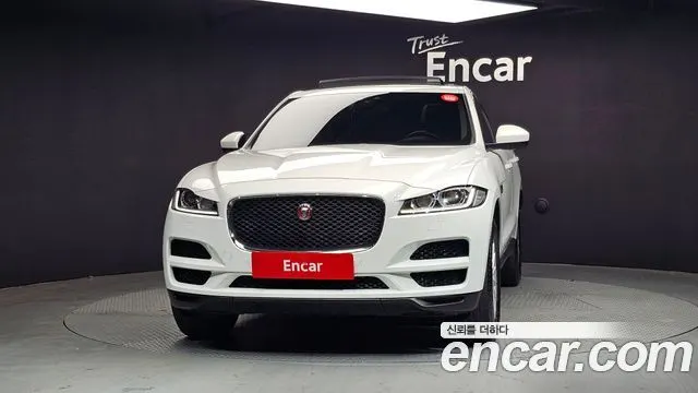 JAGUAR F-PACE 2018 — 150 191 км, белый, Корея — под ключ — фото 3