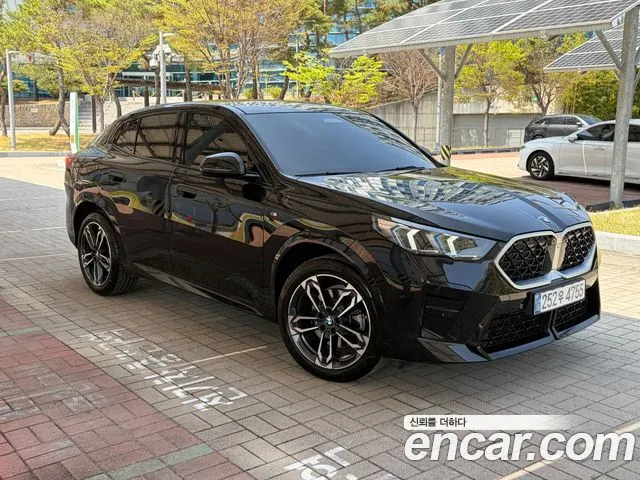 BMW X2 2024 — 12 994 км, чёрный, Корея — под ключ — фото 2
