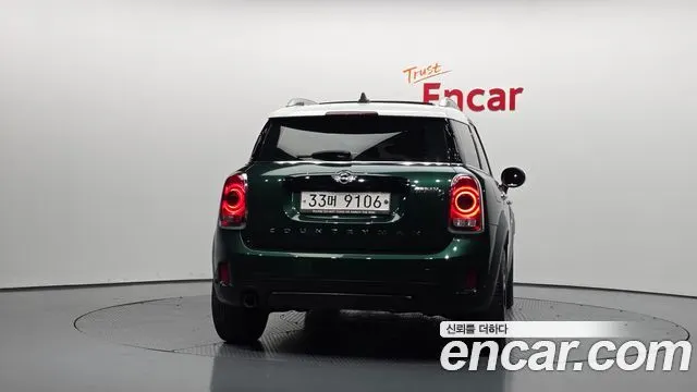MINI COOPER D COUNTRYMAN 2018 — 102 813 км, тёмно-зелёный, Корея — под ключ — фото 4