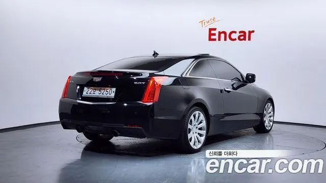 CADILLAC ATS 2016 — 139 734 км, чёрный, Корея — под ключ — фото 2