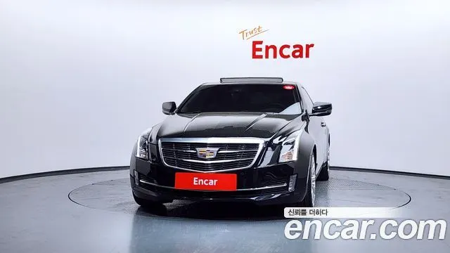CADILLAC ATS 2016 — 139 734 км, чёрный, Корея — под ключ — фото 3