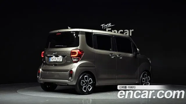 KIA RAY 2021 — 89 092 км, светло-золотистый, Корея — под ключ — фото 2