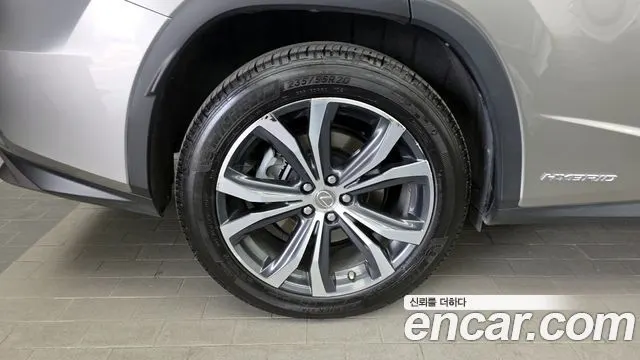 LEXUS RX450H 2017 — 58 301 км, светло-золотистый, Корея — под ключ — фото 5