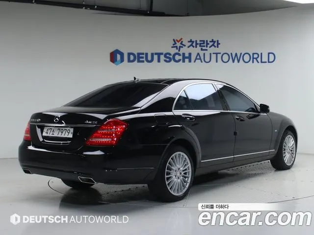 MERCEDES-BENZ S-CLASS W221 2013 — 228 800 км, чёрный, Корея — под ключ — фото 2