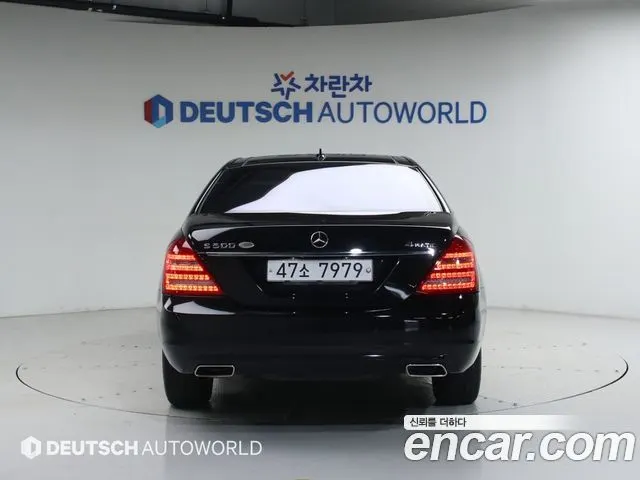 MERCEDES-BENZ S-CLASS W221 2013 — 228 800 км, чёрный, Корея — под ключ — фото 4