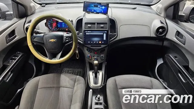 CHEVROLET AVEO HATCHBACK 2012 — 125 874 км, серебристый, Корея — под ключ — фото 7
