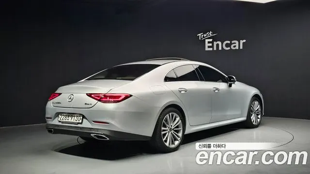 MERCEDES-BENZ CLS-CLASS C257 2019 — 45 877 км, серебристый, Корея — под ключ — фото 2