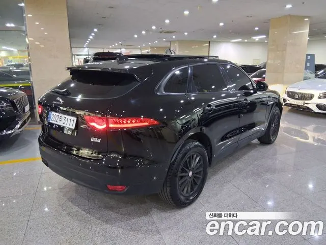 JAGUAR F-PACE 2018 — 143 774 км, чёрный, Корея — под ключ — фото 4