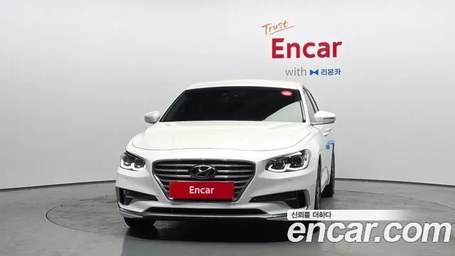 HYUNDAI GRANDEUR HYBRID 2019 — 77 623 км, белый, Корея — под ключ — фото 3