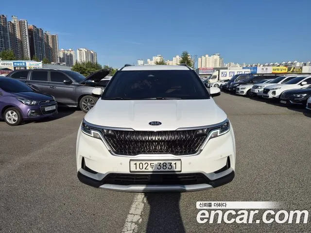 KIA CARNIVAL 2021 — 98 294 км, белый, Корея — под ключ — фото 3