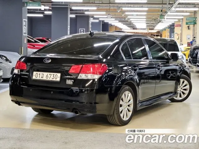 SUBARU LEGACY 2010 — 108 000 км, чёрный, Корея — под ключ — фото 2
