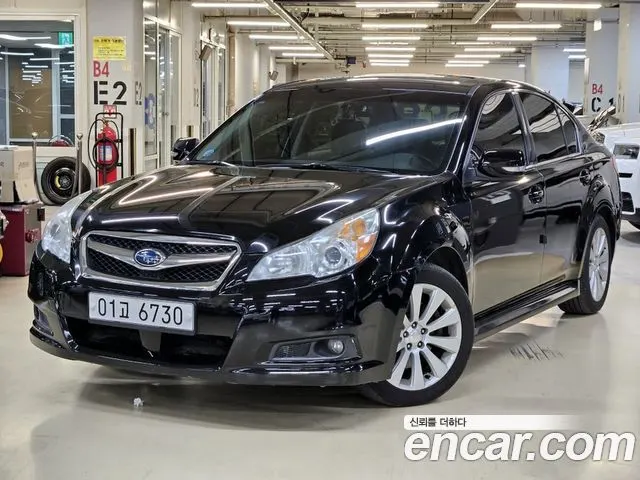 SUBARU LEGACY 2010 — 108 000 км, чёрный, Корея — под ключ — фото 12