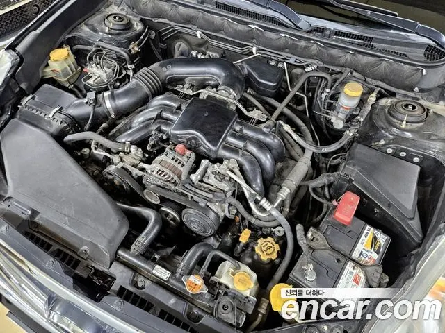 SUBARU LEGACY 2010 — 108 000 км, чёрный, Корея — под ключ — фото 6