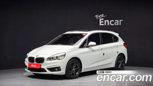 BMW 2 SERIES ACTIVE TOURER 2016 — 112 146 км, белый, Корея — под ключ — фото 1