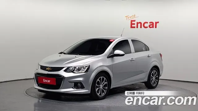 CHEVROLET AVEO SEDAN 2017 — 133 967 км, серебристый, Корея — под ключ — фото 1