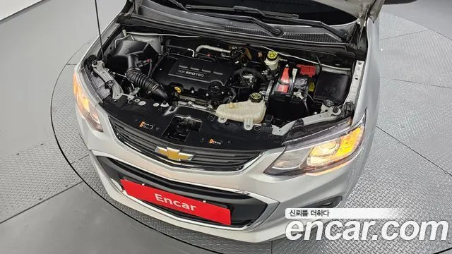 CHEVROLET AVEO SEDAN 2017 — 133 967 км, серебристый, Корея — под ключ — фото 6