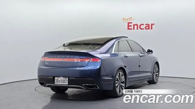 LINCOLN MKZ 2018 — 75 670 км, синий, Корея — под ключ — фото 2