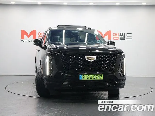 CADILLAC ESCALADE 2025 — 1 580 км, чёрный, Корея — под ключ — фото 2