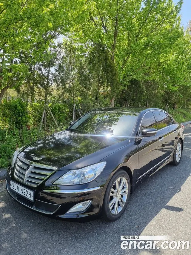 HYUNDAI GENESIS 2012 — 119 700 км, чёрный, Корея — под ключ — фото 11