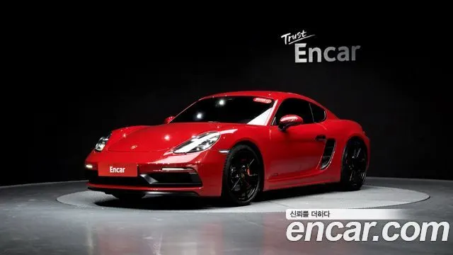 PORSCHE 718 CAYMAN — из Кореи под ключ