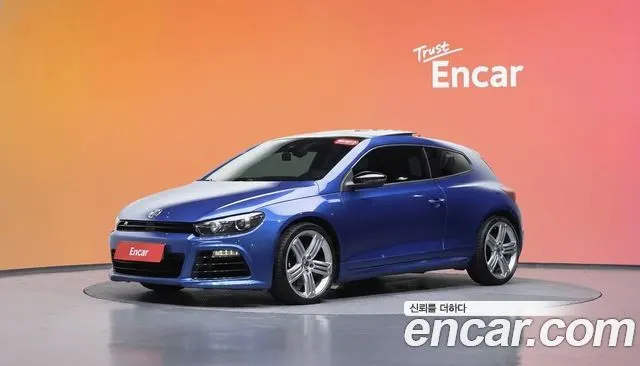 VOLKSWAGEN SCIROCCO 2013 — 141 873 км, синий, Корея — под ключ — фото 2