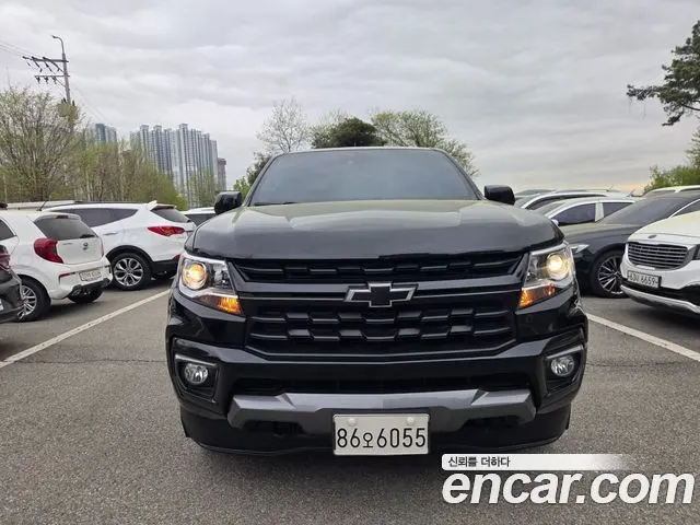 CHEVROLET REAL NEW COLORADO 2022 — 29 779 км, чёрный, Корея — под ключ — фото 2