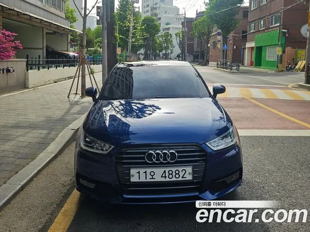 AUDI A1 2015 — 89 000 км, синий, Корея — под ключ — фото 6